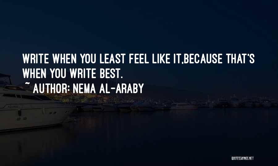 Nema Al-Araby Quotes 1903585