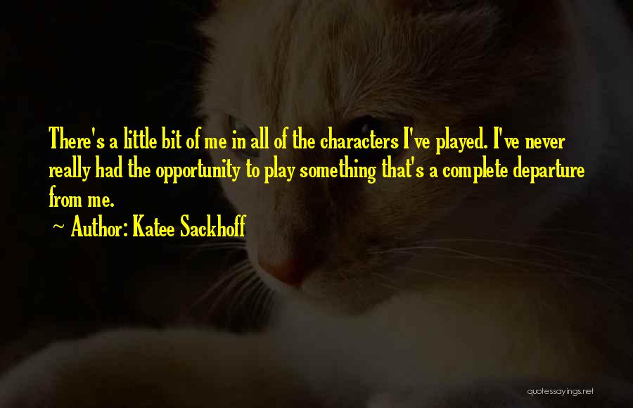 Nemazol Quotes By Katee Sackhoff