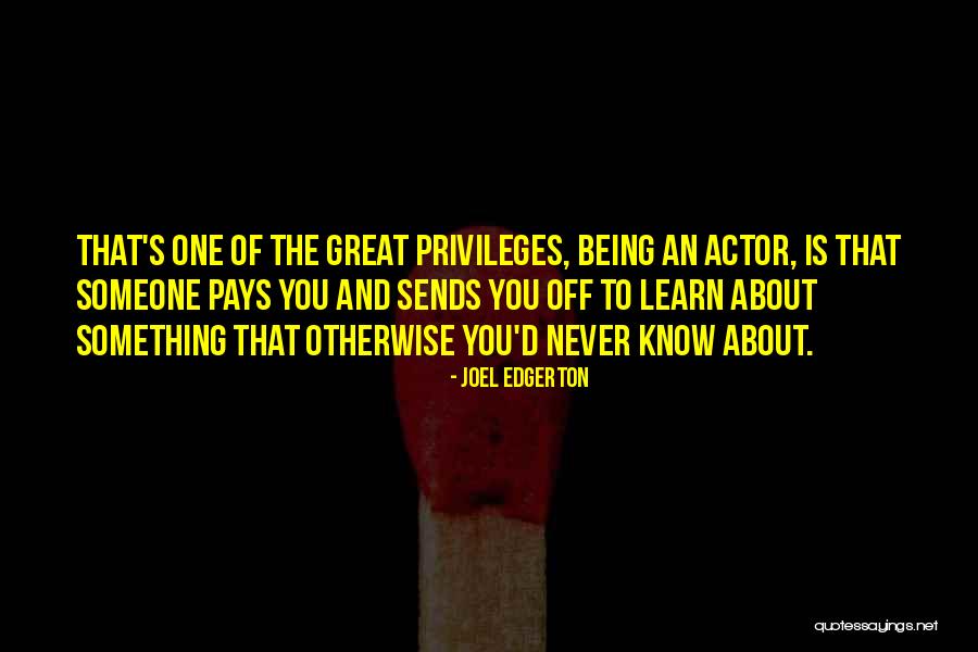 Nembomb Quotes By Joel Edgerton Nembomb Quotes By Joel Edgerton