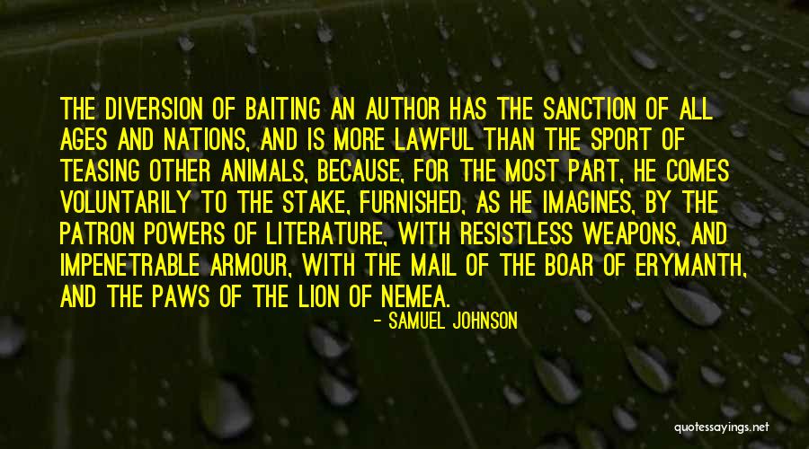Nemea Quotes By Samuel Johnson Nemea Quotes By Samuel Johnson