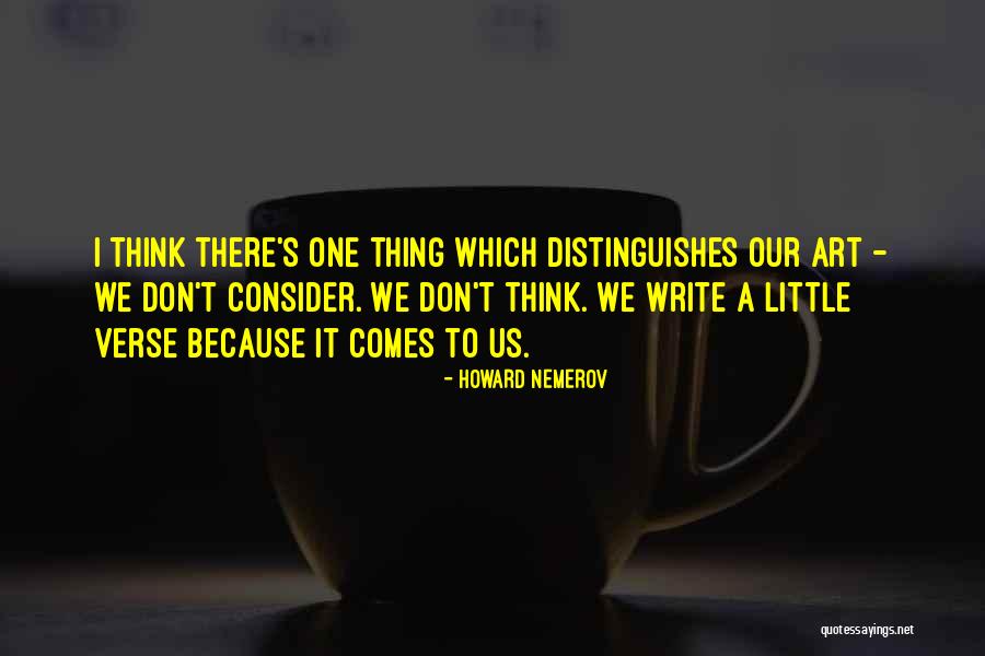 Nemerov Quotes By Howard Nemerov Nemerov Quotes By Howard Nemerov
