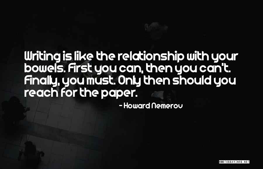 Nemerov Quotes By Howard Nemerov Nemerov Quotes By Howard Nemerov