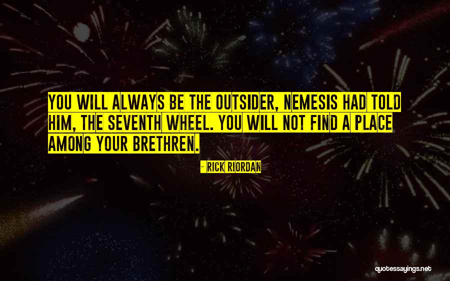 Nemesis Quotes By Rick Riordan Nemesis Quotes By Rick Riordan