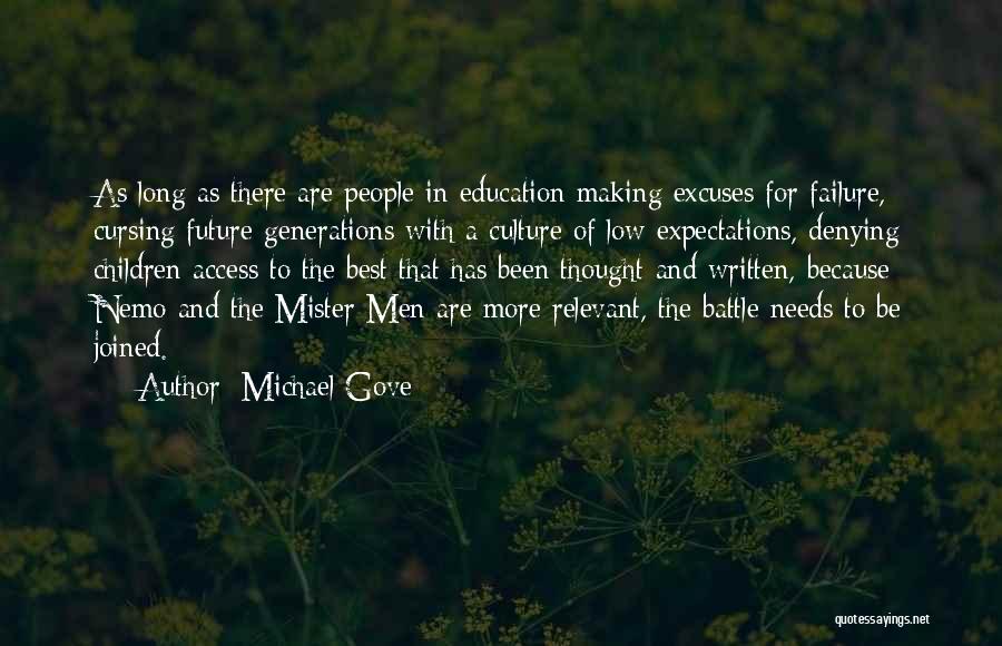 Nemo's Quotes By Michael Gove