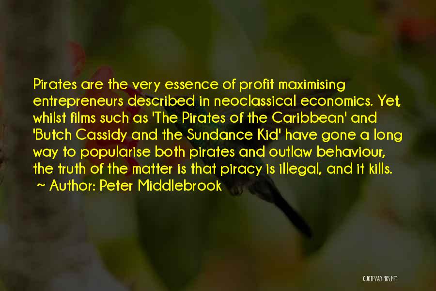 Neoclassical Economics Quotes By Peter Middlebrook