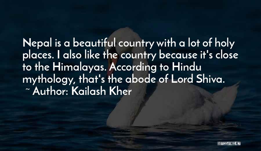 Nepal Quotes By Kailash Kher