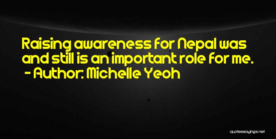 Nepal Quotes By Michelle Yeoh