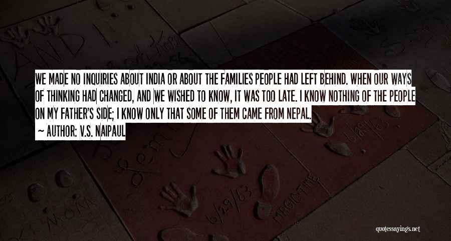 Nepal Quotes By V.S. Naipaul