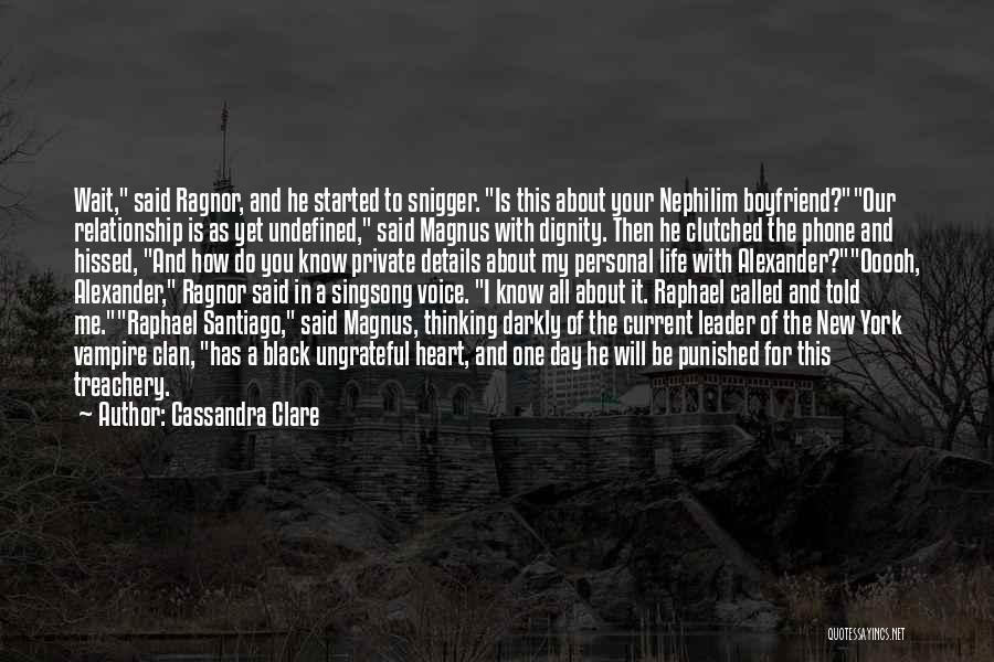 Nephilim Quotes By Cassandra Clare