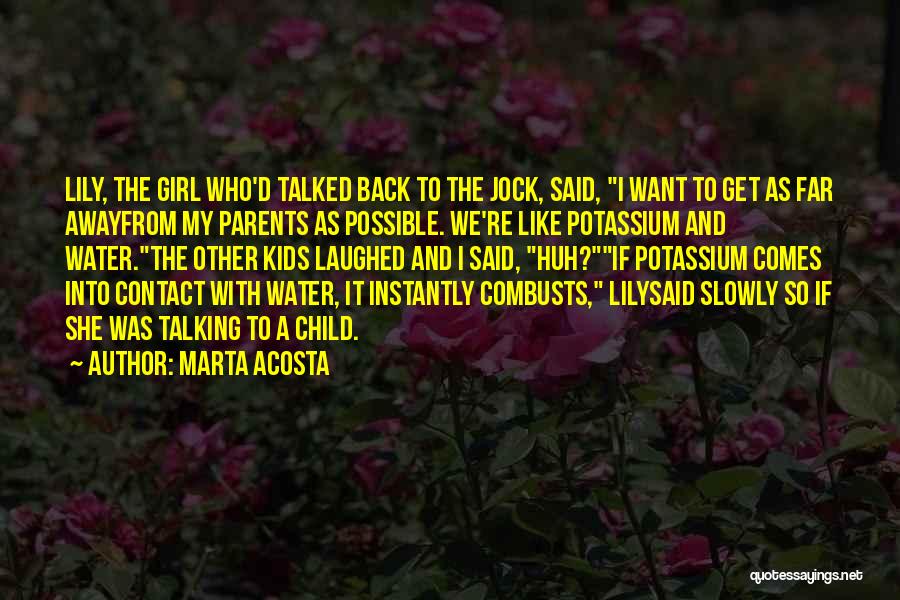 Nerd Girl Quotes By Marta Acosta