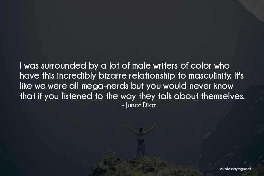 Nerds Quotes By Junot Diaz