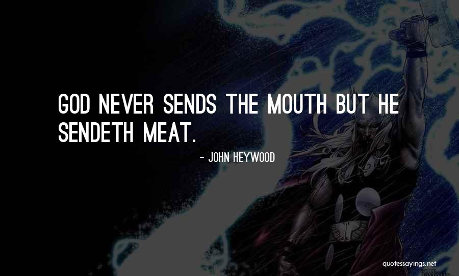 Nereus Fitting Quotes By John Heywood