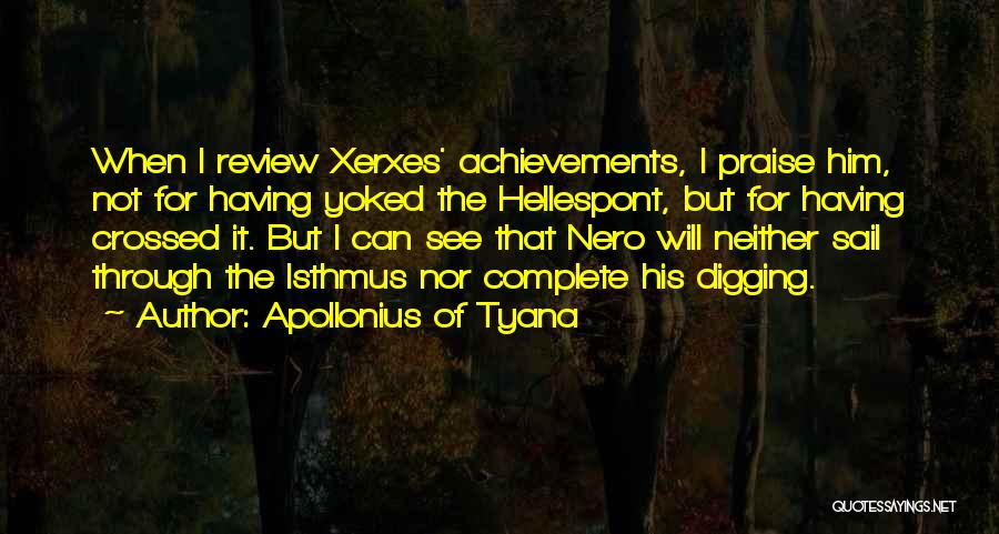 Nero's Quotes By Apollonius Of Tyana