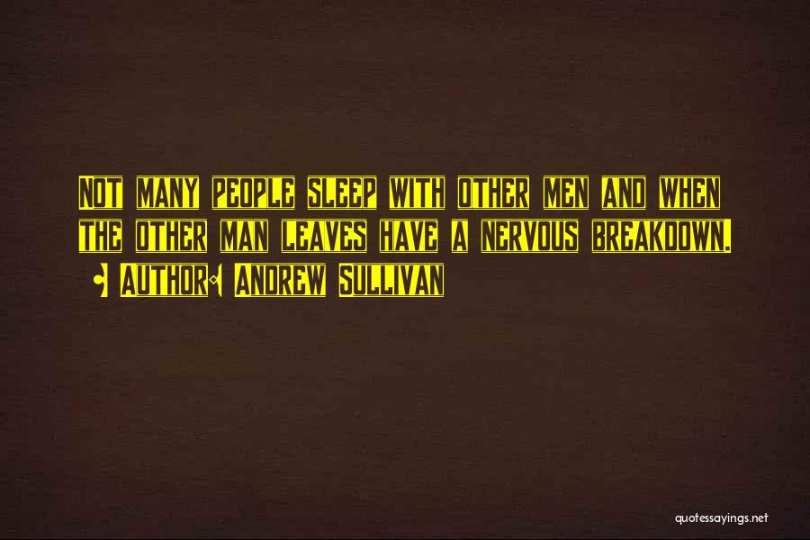 Nervous Breakdown Quotes By Andrew Sullivan