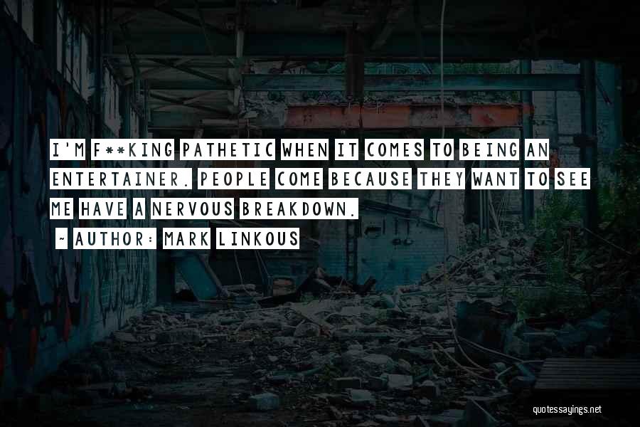 Nervous Breakdown Quotes By Mark Linkous