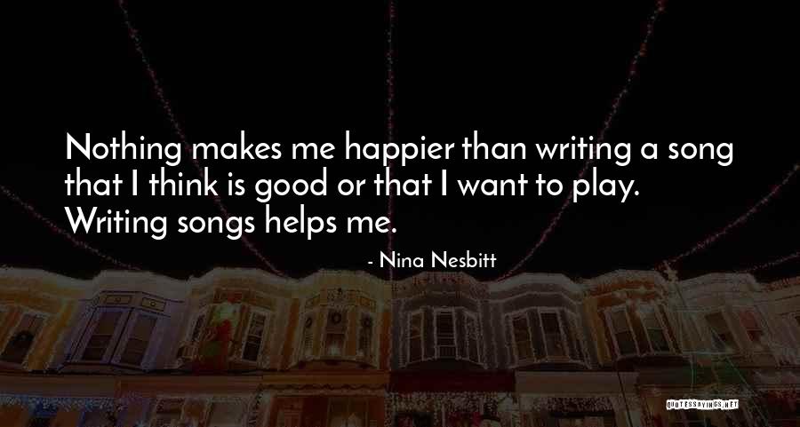 Nesbitt Quotes By Nina Nesbitt Nesbitt Quotes By Nina Nesbitt
