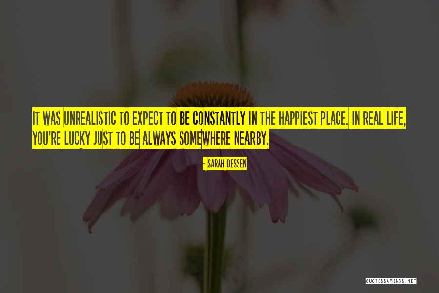 Nessler Park Quotes By Sarah Dessen Nessler Park Quotes By Sarah Dessen
