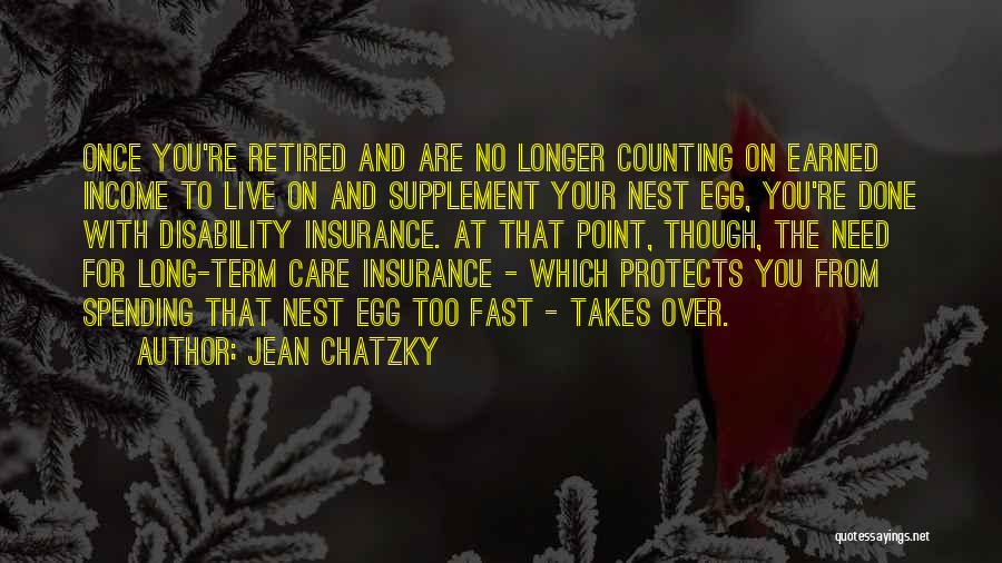 Nest Egg Quotes By Jean Chatzky