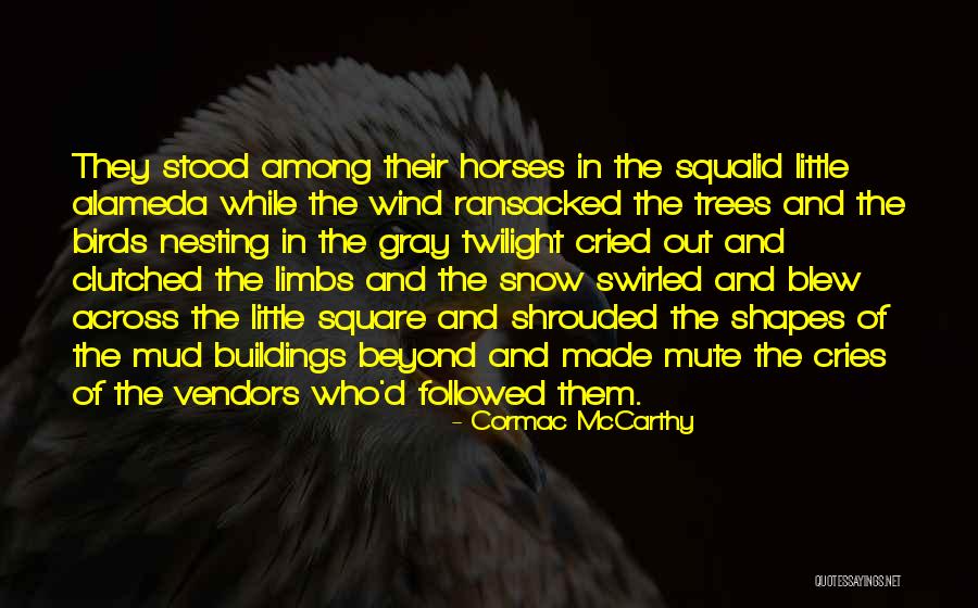 Nesting Birds Quotes By Cormac McCarthy Nesting Birds Quotes By Cormac McCarthy