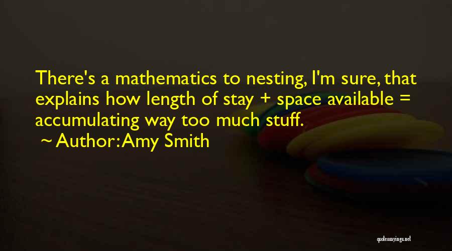 Nesting Quotes By Amy Smith