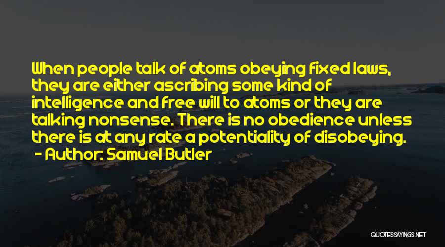 Nestle Ceo Water Quotes By Samuel Butler