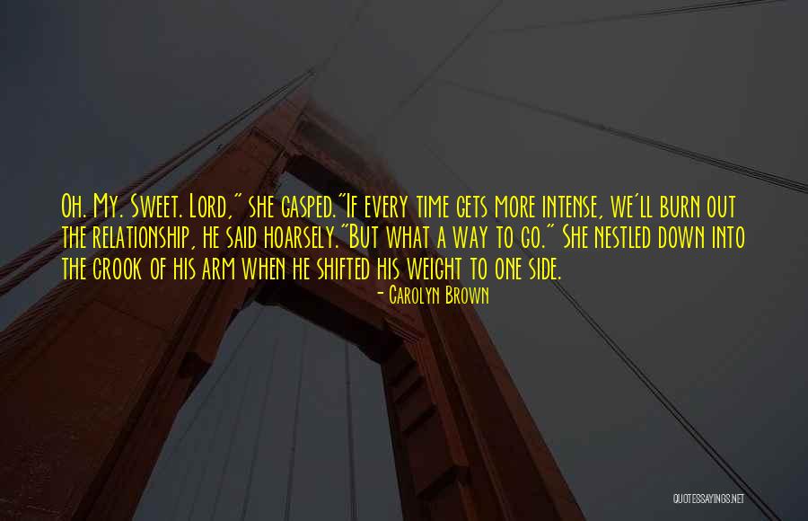 Nestled Quotes By Carolyn Brown Nestled Quotes By Carolyn Brown