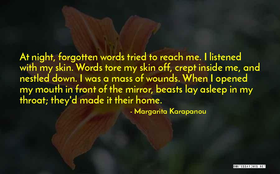 Nestled Quotes By Margarita Karapanou Nestled Quotes By Margarita Karapanou