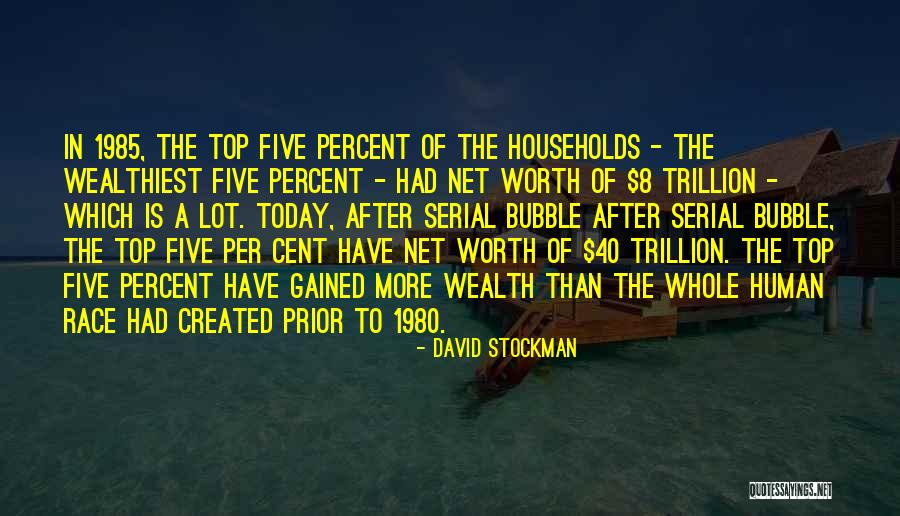 Net Worth Quotes By David Stockman