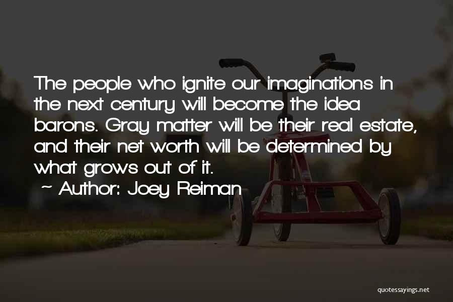 Net Worth Quotes By Joey Reiman
