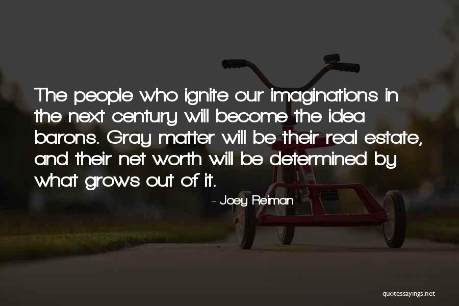 Net Worth Quotes By Joey Reiman