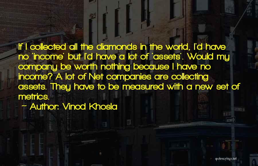 Net Worth Quotes By Vinod Khosla
