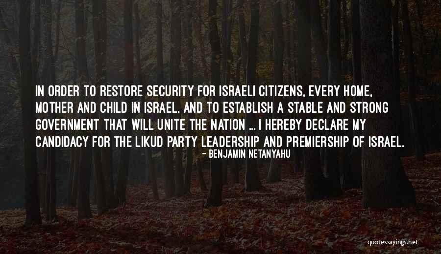 Netanyahu Quotes By Benjamin Netanyahu Netanyahu Quotes By Benjamin Netanyahu