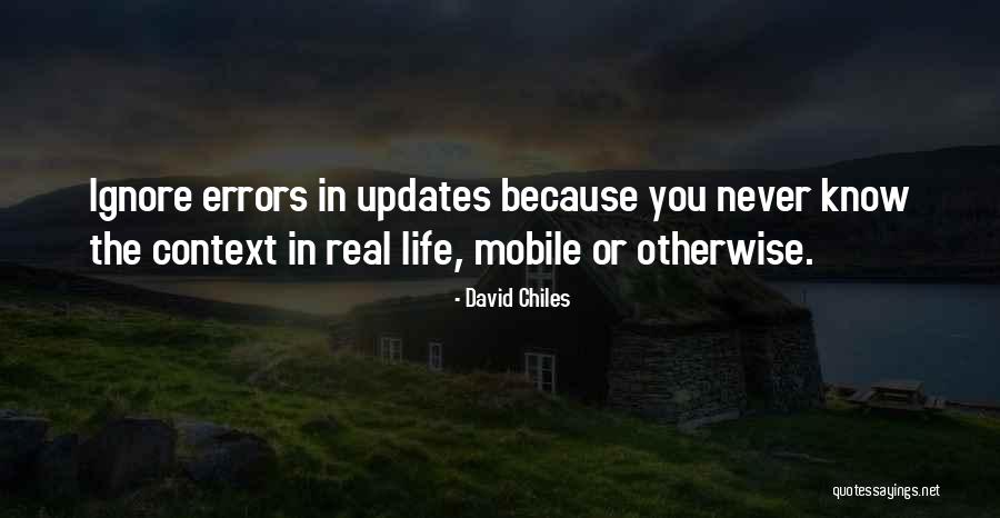 Netiquette Quotes By David Chiles