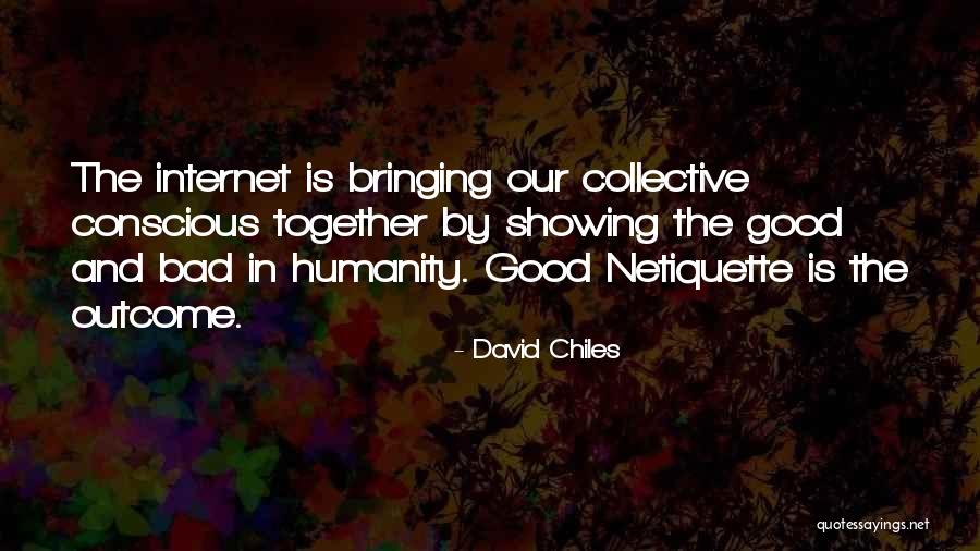 Netiquette Quotes By David Chiles