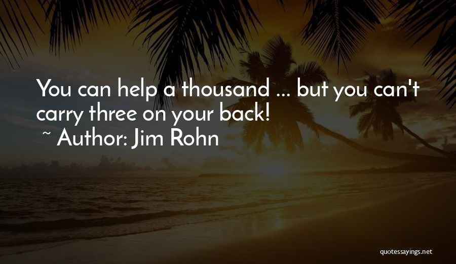 Network Marketing Quotes By Jim Rohn