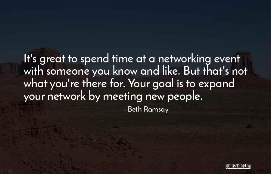 Networking Network Quotes By Beth Ramsay