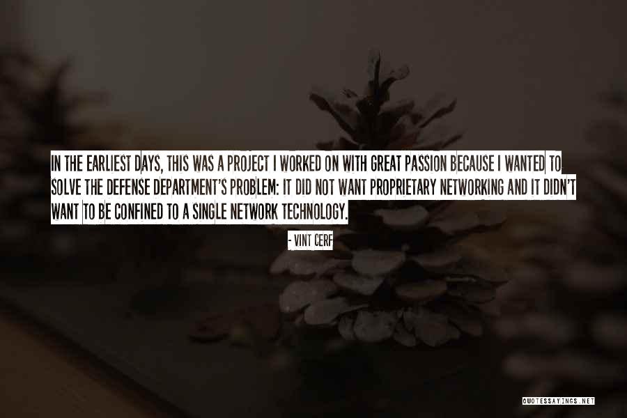 Networking Network Quotes By Vint Cerf