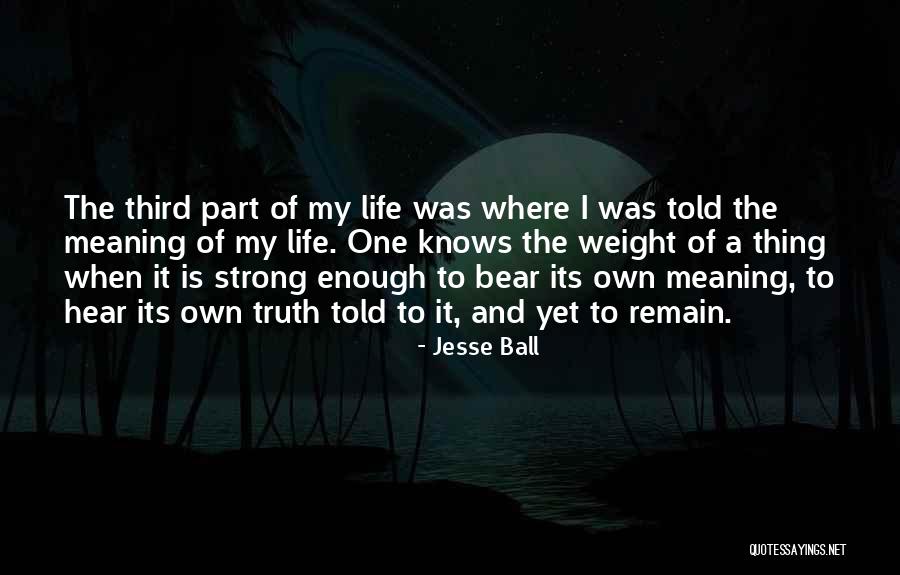 Neugeborenengelbsucht Quotes By Jesse Ball Neugeborenengelbsucht Quotes By Jesse Ball