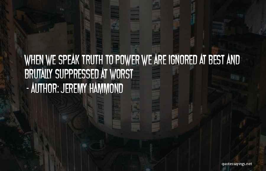 Neulander Quotes By Jeremy Hammond
