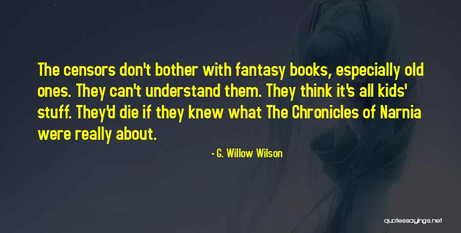 Neurotransmission Explained Quotes By G. Willow Wilson Neurotransmission Explained Quotes By G. Willow Wilson