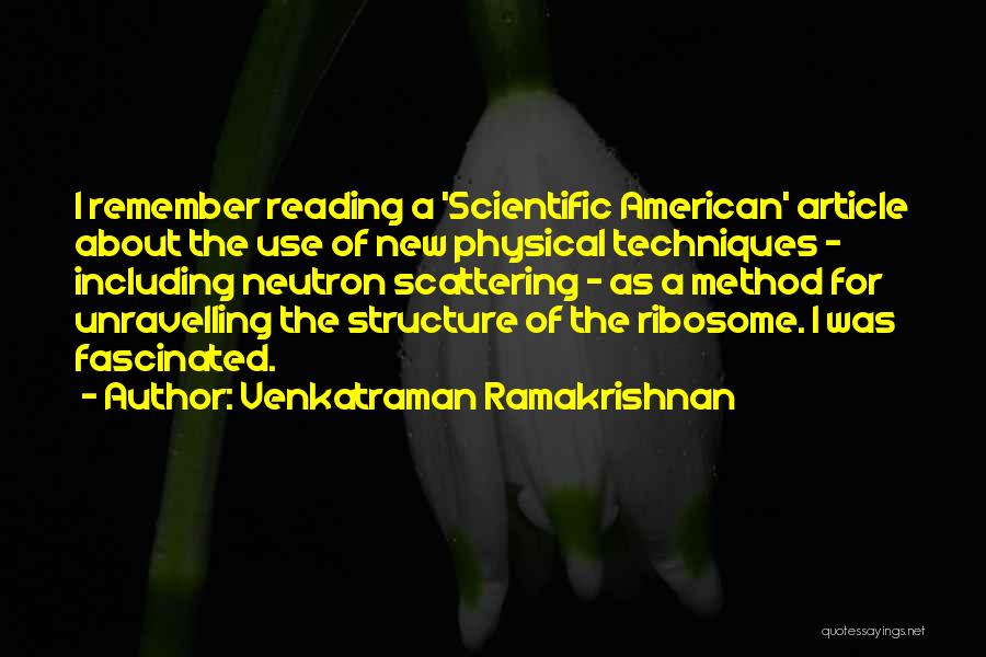 Neutron Quotes By Venkatraman Ramakrishnan