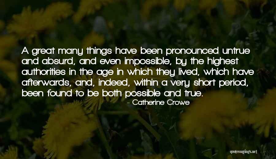 Nevena Kokanova Quotes By Catherine Crowe Nevena Kokanova Quotes By Catherine Crowe