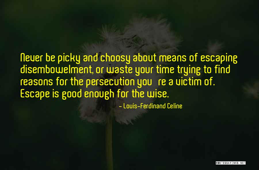 Never A Waste Of Time Quotes By Louis-Ferdinand Celine Never A Waste Of Time Quotes By Louis-Ferdinand Celine