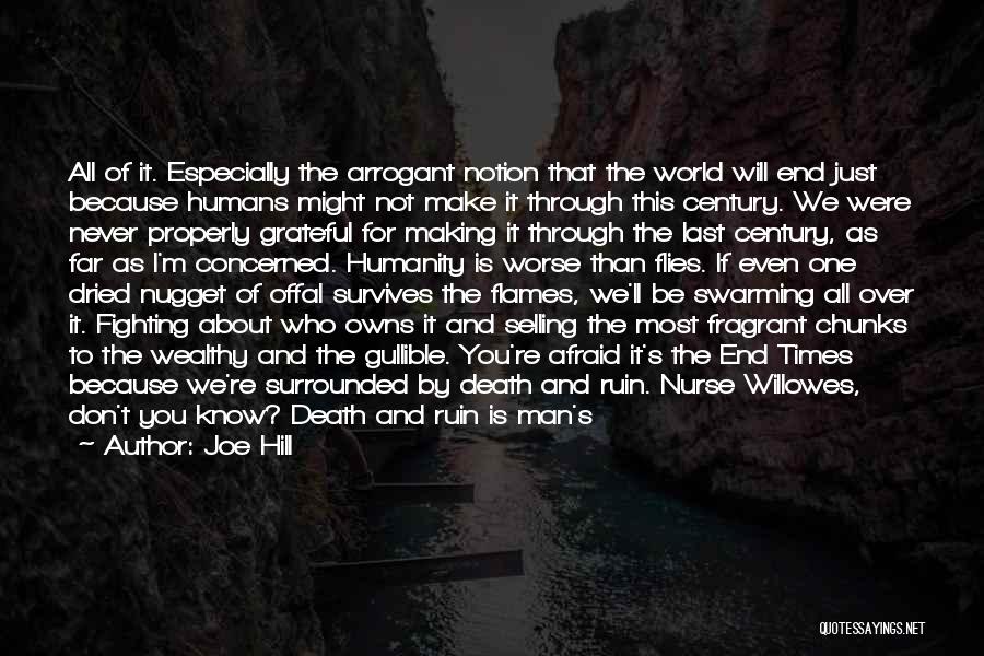 Never Afraid Of Death Quotes By Joe Hill