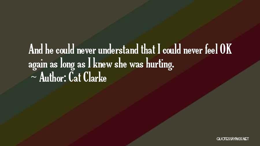 Never Again Quotes By Cat Clarke