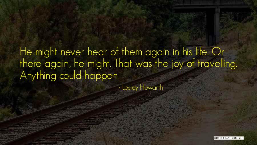 Never Again Quotes By Lesley Howarth