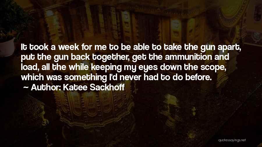 Never Apart Quotes By Katee Sackhoff