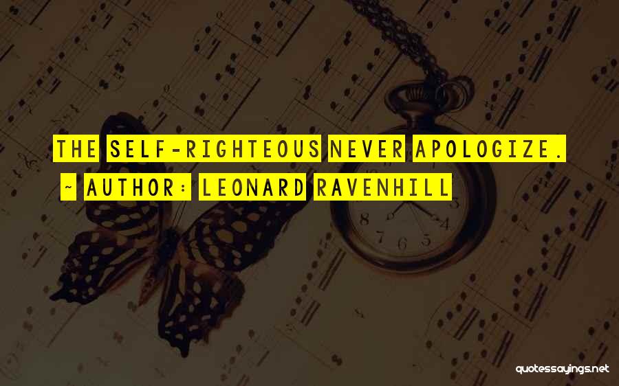 Never Apologize For Who You Are Quotes By Leonard Ravenhill