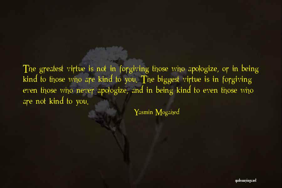 Never Apologizing For Who You Are Quotes By Yasmin Mogahed