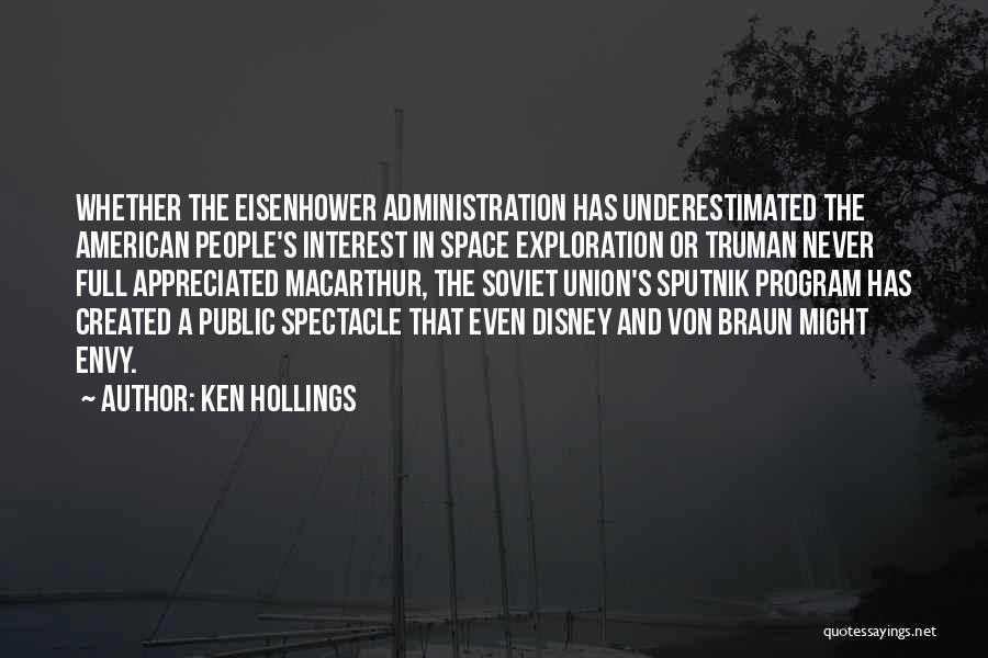 Never Appreciated Quotes By Ken Hollings